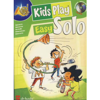 Zbiór nut solo na waltornię Kids Play Easy Solo! + CD, De Haske